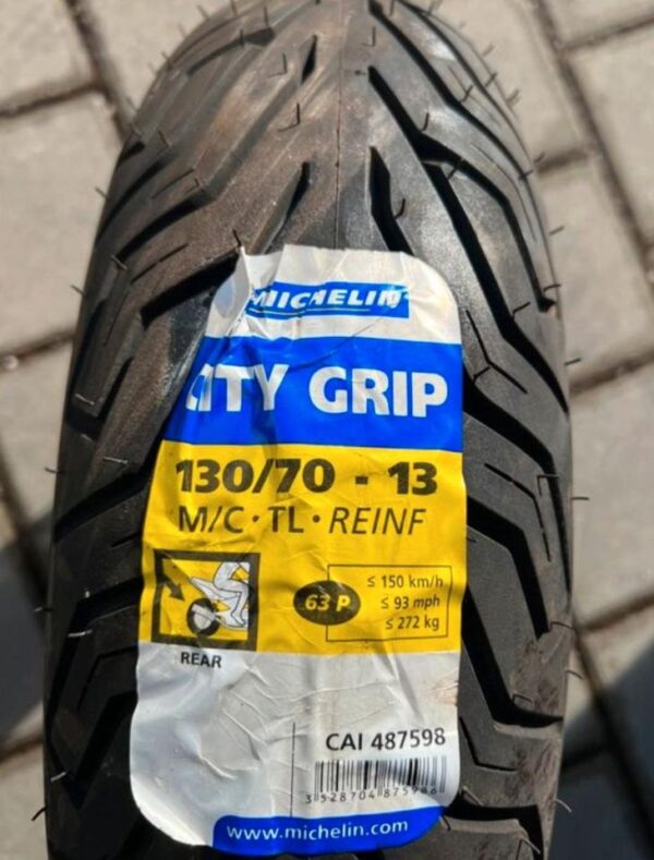 1 X 130/70R13 130/70-13 63P MICHELIN CITY GRIP NEU FREIHAUS