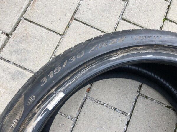 1x 315/30R22 107Y PIRELLI PZERO N0 SOMMERREIFEN 2018  #6177 – Bild 2