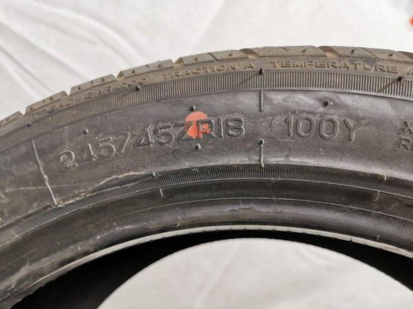 1x 245/45R18 100Y NANKANG ULTRA SPORT NS-II SOMMERREIFEN #6795 – Bild 5