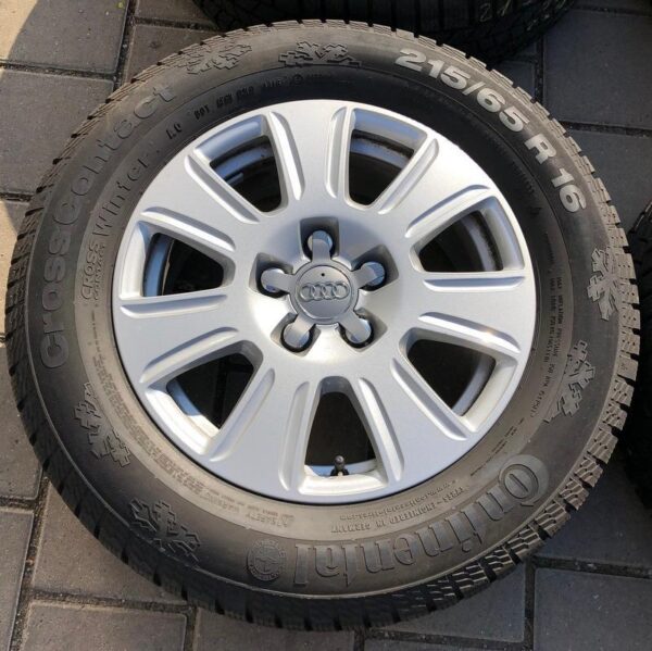 4 ORIGINAL 16" ALU WINTERRÄDER AUDI Q3 8U 215/65R16 98H #9479 – Bild 4