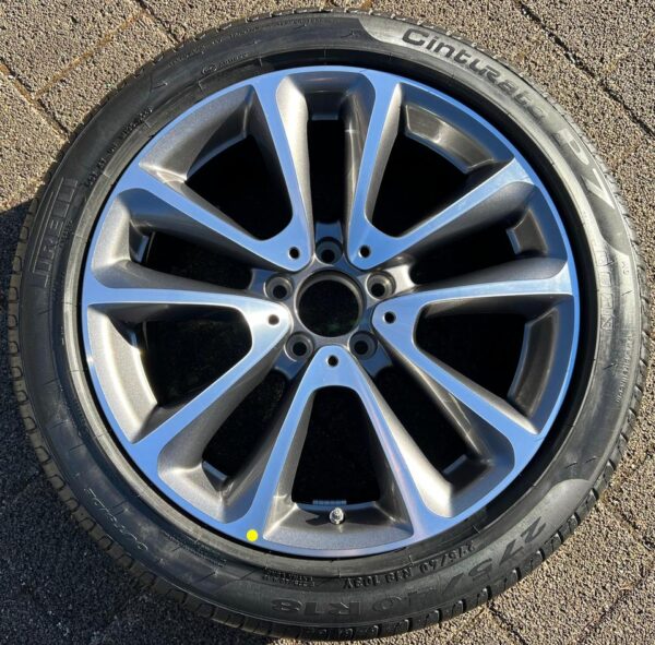 1X ORIGINAL 18" ALUFELGE MERCEDES E-KLASSE W213 A2134010400 #1RWH