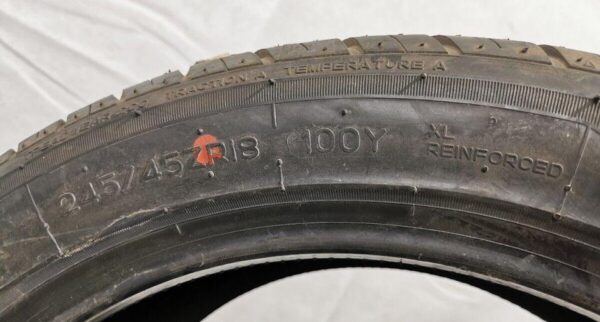 1x 245/45R18 100Y NANKANG ULTRA SPORT NS-II SOMMERREIFEN #6795 – Bild 2