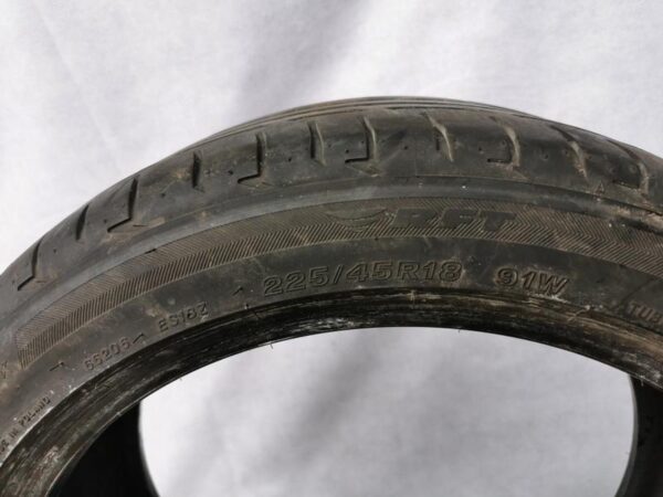 4x 225/45R18 91W BRIDGESTONE SOMMERREIFEN RUNFLAT 2015 #9811 – Bild 5