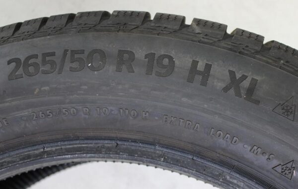 1x 265/50R19 110H CONTINENTAL WINTERREIFEN RUNFLAT 2023 * #1PPD – Bild 4