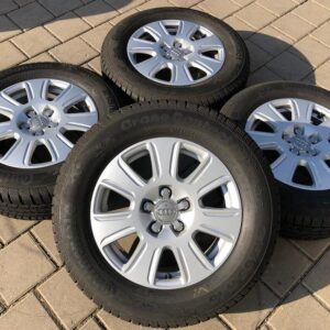 4 ORIGINAL 16" ALU WINTERRÄDER AUDI Q3 8U 215/65R16 98H #9479