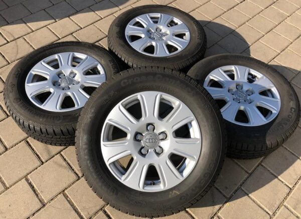 4 ORIGINAL 16" ALU WINTERRÄDER AUDI Q3 8U 215/65R16 98H #9479