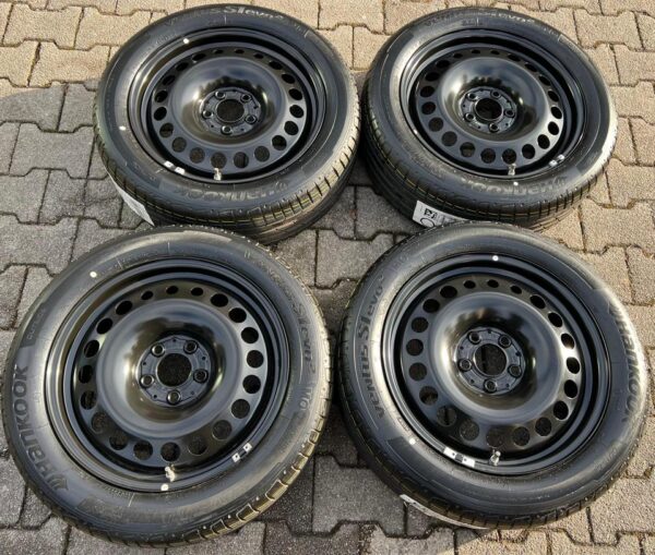 4 ORIGINAL 17" STAHLFELGEN MERCEDES A-KLASSE B-KLASSE CLA  #1XLT – Bild 2