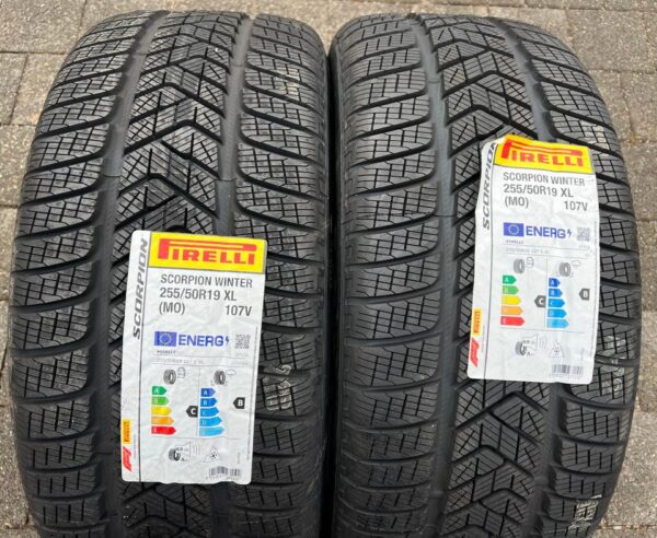 2x 255/50R19 107V PIRELLI SCORPION WINTER WINTERREIFEN NEU #1Q9D – Bild 2