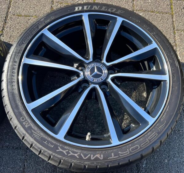 4 ALU 18" SOMMERRÄDER MERCEDES A-KLASSE W176 B-KLASSE CLA #1OEM – Bild 4