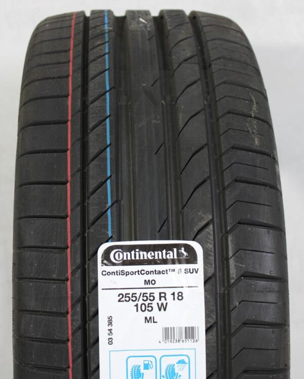 1x 255/55R18 105W CONTINENTAL SOMMERREIFEN NEU 2019 MO #1JWM – Bild 2
