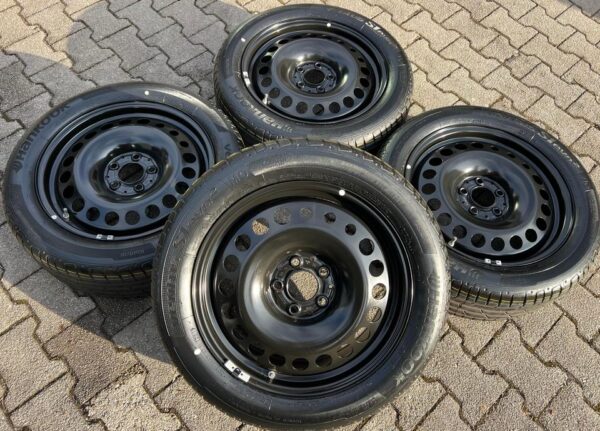 4 ORIGINAL 17" STAHLFELGEN MERCEDES A-KLASSE B-KLASSE CLA  #1XLT