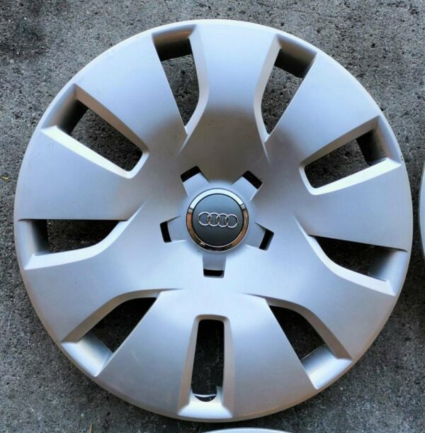 4 ORIGINAL 16" RADKAPPEN SATZ AUDI A4 8K B8 B81 16 ZOLL FREIHAUS – Bild 2