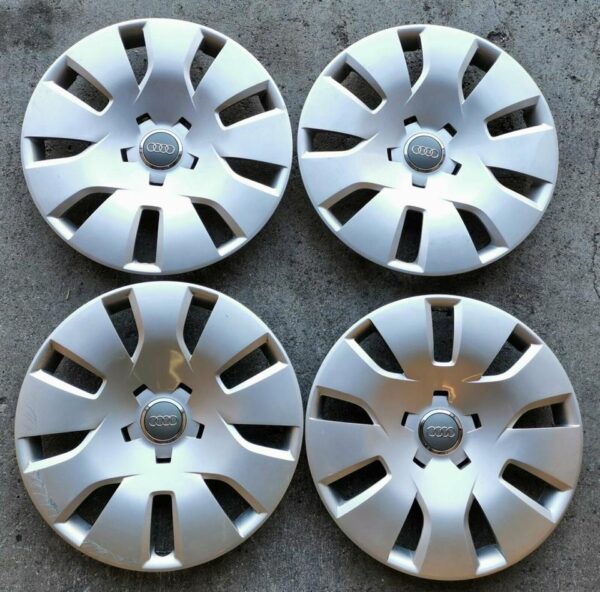 4 ORIGINAL 16" RADKAPPEN SATZ AUDI A4 8K B8 B81 16 ZOLL FREIHAUS