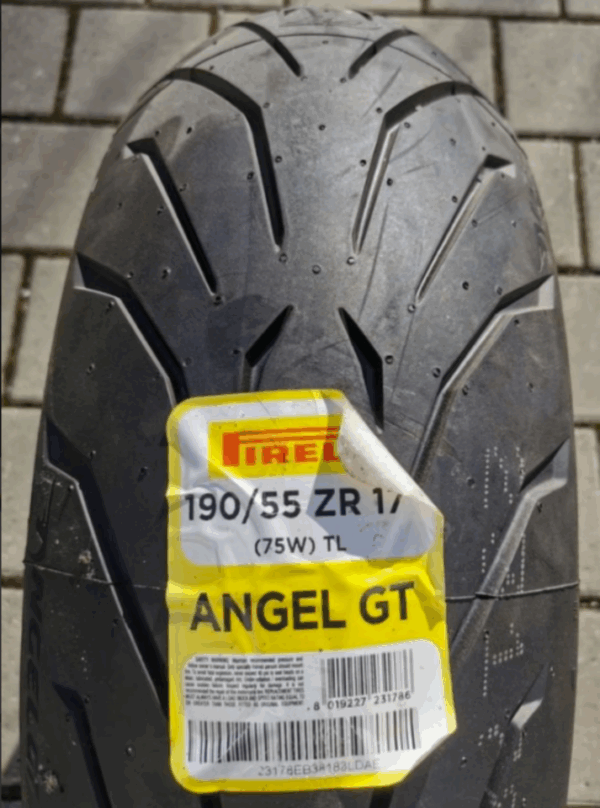 1 X 190/55ZR17 75W PIRELLI ANGEL GT MOTORRAD NEU FREIHAUS