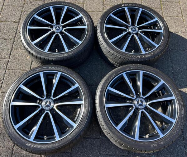 4 ALU 18" SOMMERRÄDER MERCEDES A-KLASSE W176 B-KLASSE CLA #1OEM – Bild 2