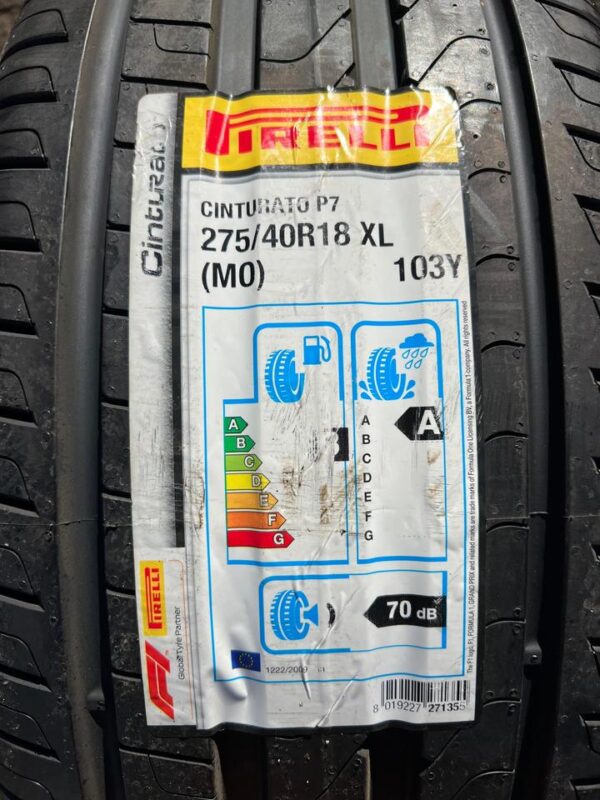 1x 275/40R18 103Y PIRELLI CINTUARTO P7 MO SOMMERREIFEN NEU #1RWG – Bild 2