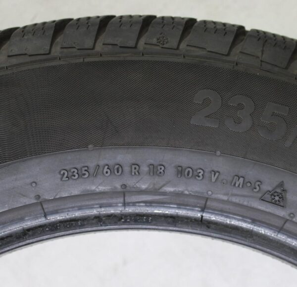 2x 235/60R18 103V CONTINENTAL WINTERREIFEN 2015 N0 #1OSY – Bild 5