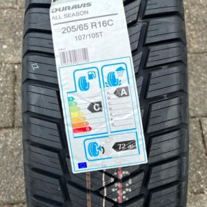 1 X 205/65R16C 107/105T BRIDGESTONE DURAVIS ALL SEASON NEU #1Q7K