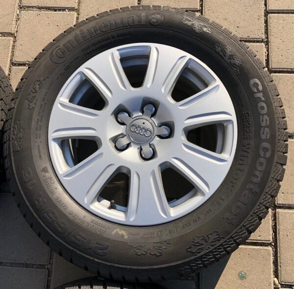 4 ORIGINAL 16" ALU WINTERRÄDER AUDI Q3 8U 215/65R16 98H #9479 – Bild 6