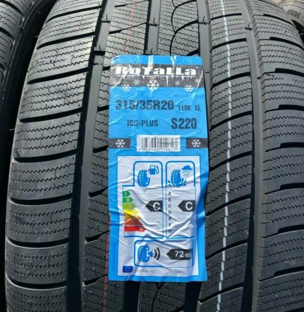2 X 275/40R20 106V 2 X 315/35R20 110V ROTALLA S220 WINTERREIFEN – Bild 6