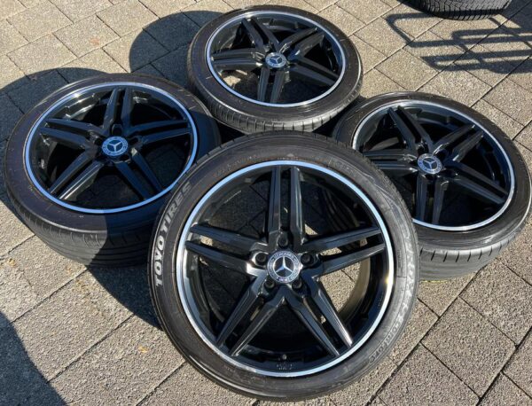 ALU 18" WINTERRÄDER MERCEDES A-KLASSE B-KLASSE C-KLASSE CLA #1VOK