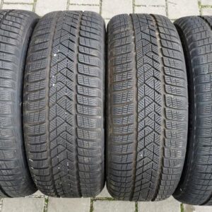 4x 225/45R19 96V PIRELLI SOTTOZERO 3 WINTERREIFEN RUNFLAT #8091