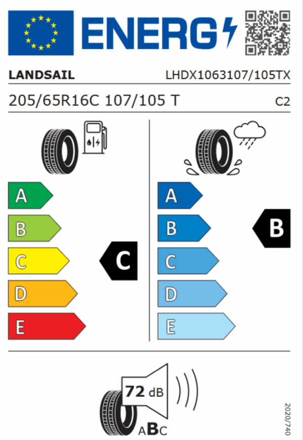 4 X 205/65R16 107T LANDSAIL LSV88+ SOMMERREIFEN NEU – Bild 4