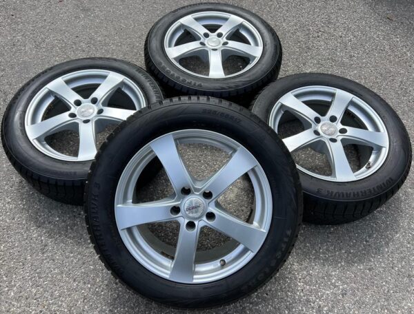4 ALU 17" WINTERRÄDER AUDI A6 / AVANT 4G 225/55R17 101V TOP #1IEW