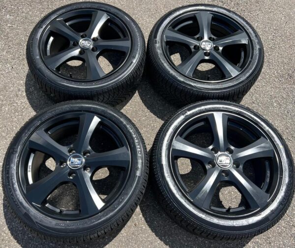 ALU GANZJAHRESRÄDER AUDI A3 SEAT ALTEA LEON SKODA VW GOLF #1JVU – Bild 2