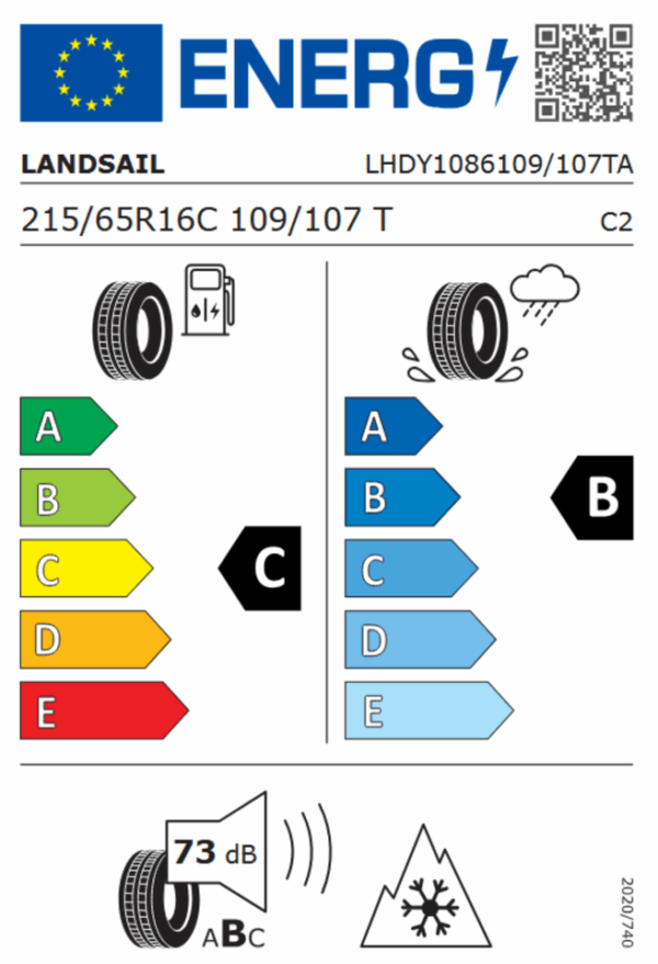 4 X 215/65R16C 109T LANDSAIL 4-SEASONS-2 ALLWETTERREIFEN 2025 NEU – Bild 5