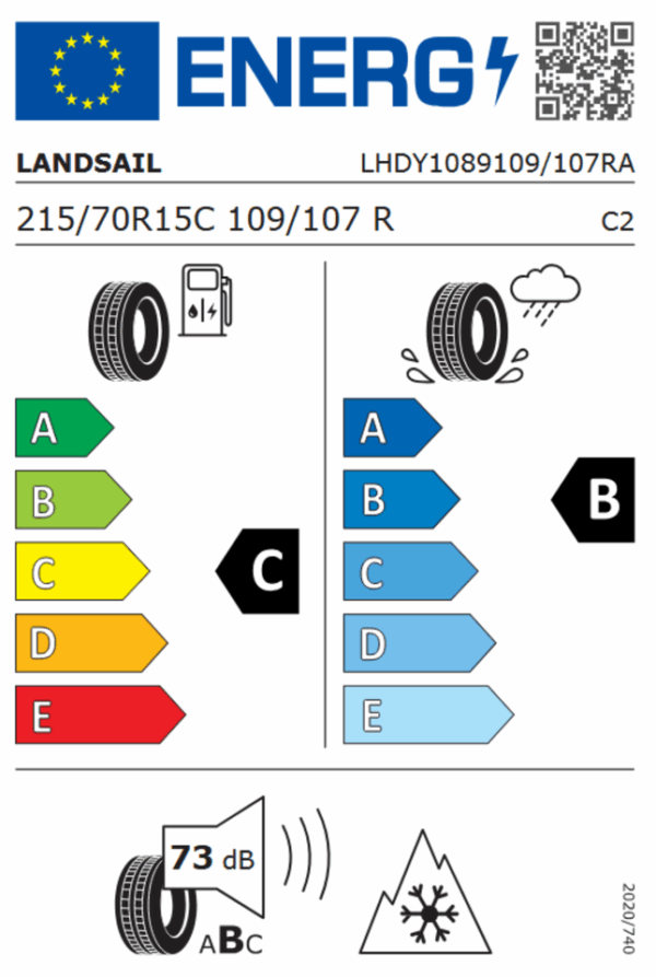 4 X 215/70R15C 109R LANDSAIL 4-SEASONS-2 ALLWETTERREIFEN 2025 NEU – Bild 5