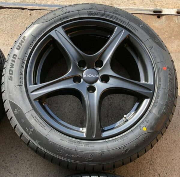 4 ALU 17" WINTERRÄDER MERCEDES VITO VIANO 639 225/55R17 101V RDKS – Bild 6