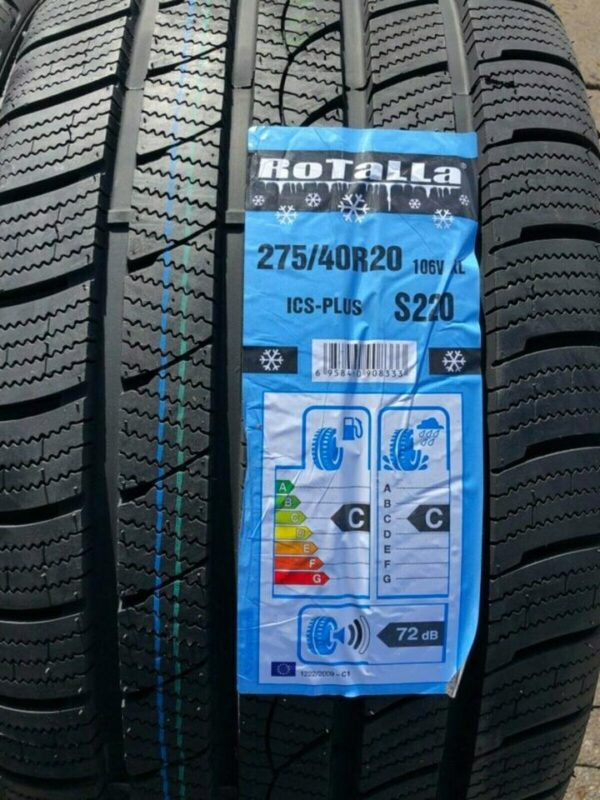 2 X 275/40R20 106V 2 X 315/35R20 110V ROTALLA S220 WINTERREIFEN – Bild 5