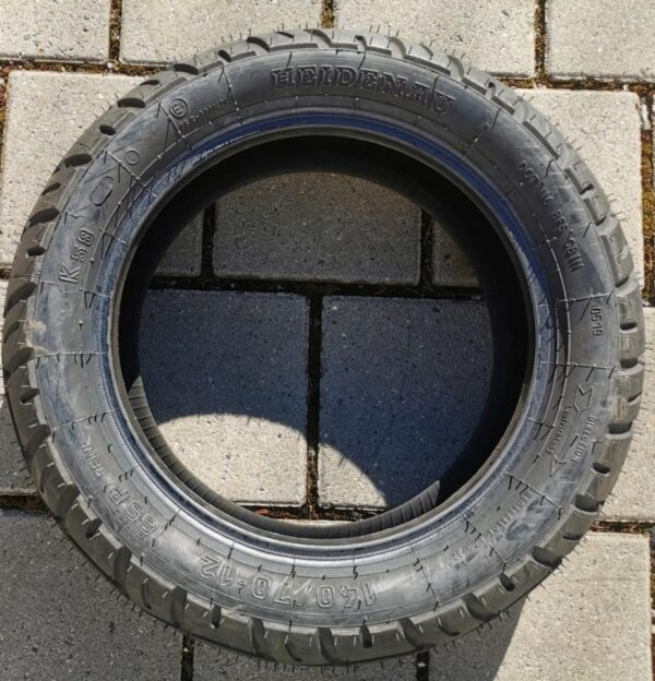 1 X 140/70-12 65P HEIDENAU K58 MOTORROLLER NEU 2019 FREIHAUS – Bild 2