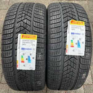 2x 255/50R19 107V PIRELLI SCORPION WINTER WINTERREIFEN NEU #1Q9D