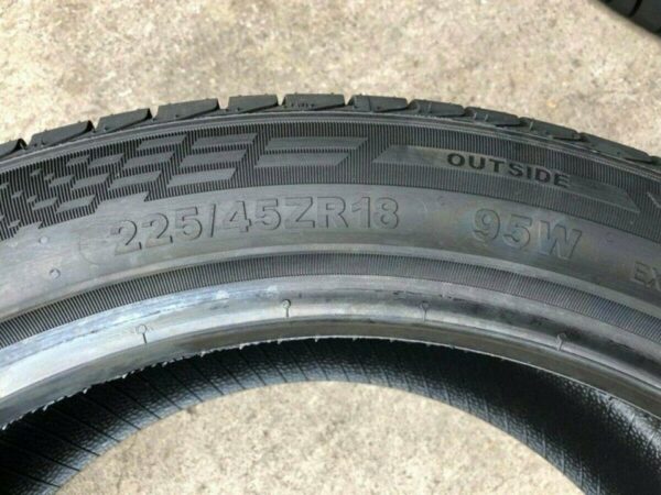 4 X 225/45R18 95W BERLIN TIRES SUMMER UHP SOMMERREIFEN 2019 #128T – Bild 8