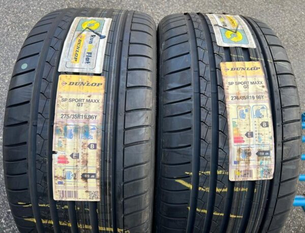 2x 275/35R19 96Y DUNLOP SOMMERREIFEN RUNFLAT NEU 2012 * #12AT – Bild 2