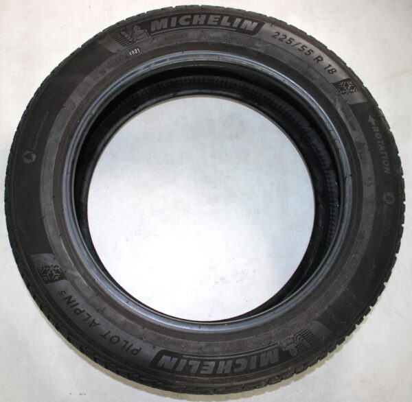 1x 225/55R18 102V MICHELIN PILOT ALPIN 5 WINTERREIFEN XL #1PJT – Bild 5