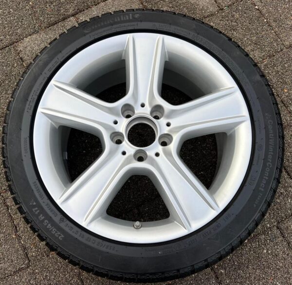1 X ORIGINAL 17" FELGE MERCEDES C-KLASSE W204 A2044010400 #1Q7Q
