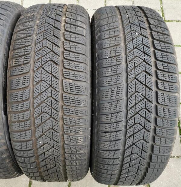 4x 225/45R19 96V PIRELLI SOTTOZERO 3 WINTERREIFEN RUNFLAT #8091 – Bild 3