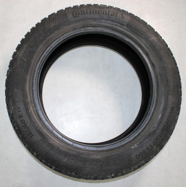 1x 185/60R15 84T CONTINENTAL WINTER CONTACT TS860 7MM 2019 #1W4X – Bild 5