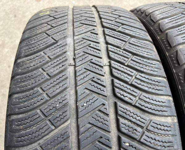 2x 255/45R19 100V MICHELIN WINTERREIFEN 5,5-6MM 2014 #1TCP – Bild 2