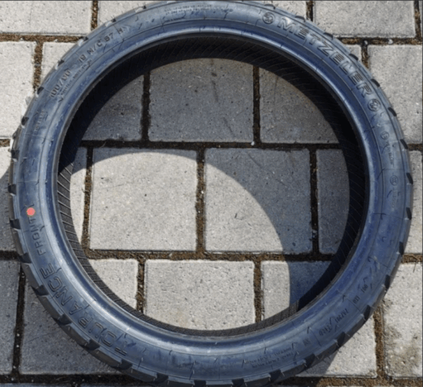 1 X 100/90-19 57H METZELER TOURANCE MOTORRAD REIFEN NEU FREIHAUS – Bild 3