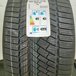 1x 295/35R19 100W CONTINENTAL WINTERREIFEN NEU 2015 #6810