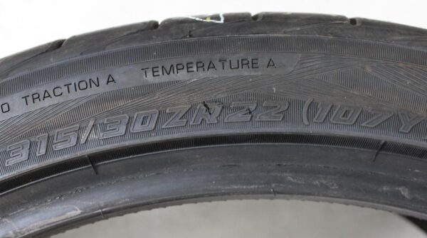 2x 315/30R22 107Y YOKOHAMA ADVAN SPORT V105 SOMMERREIFEN #1H5X – Bild 5