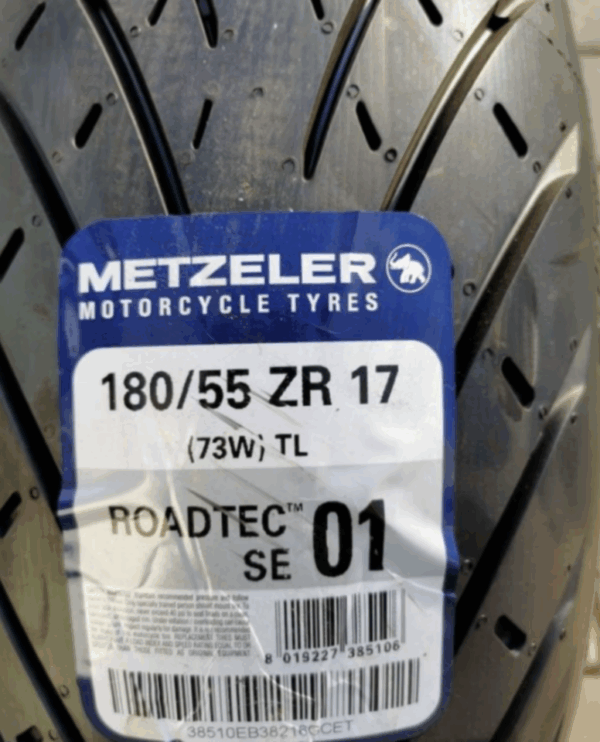 1 X 180/55ZR17 73W METZELER ROADTEC 01 MOTORRAD REIFEN 2021 NEU – Bild 2