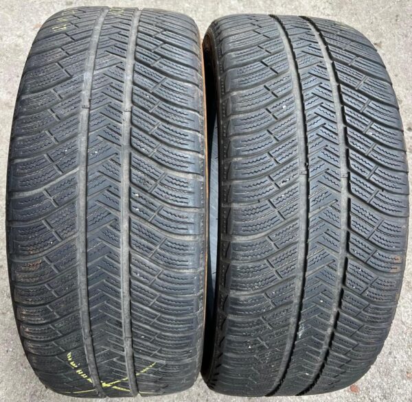 2x 255/45R19 100V MICHELIN WINTERREIFEN 5,5-6MM 2014 #1TCP