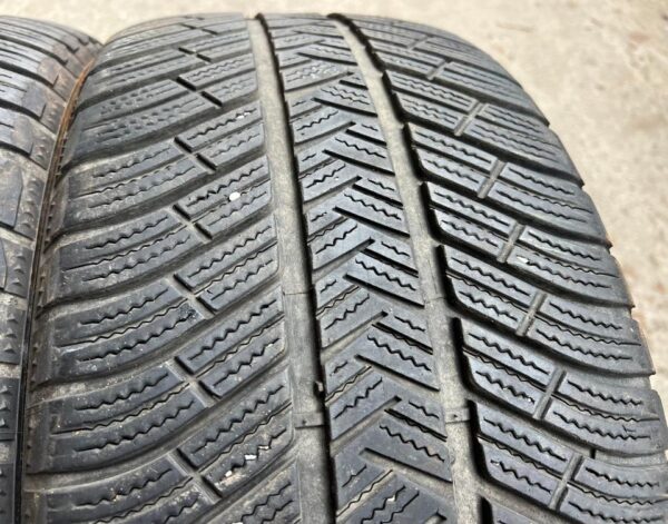 2x 255/45R19 100V MICHELIN WINTERREIFEN 5,5-6MM 2014 #1TCP – Bild 3