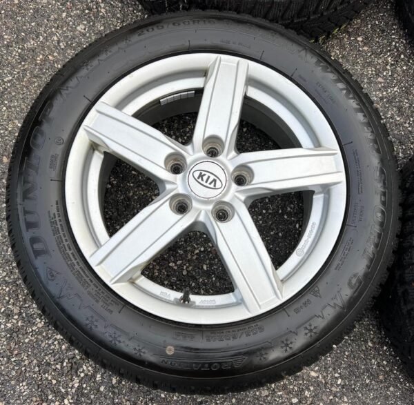 ALU WINTERRÄDER KIA NIRO OPTIMA SOUL CEED 205/60R16 96H TOP #1B6B – Bild 3