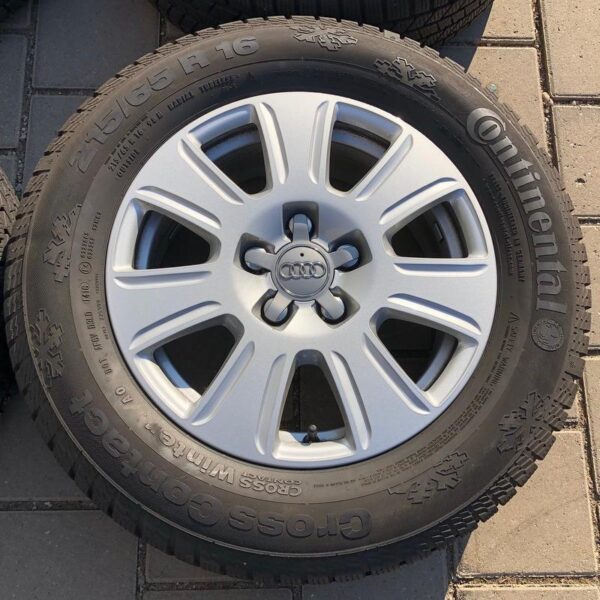 4 ORIGINAL 16" ALU WINTERRÄDER AUDI Q3 8U 215/65R16 98H #9479 – Bild 5